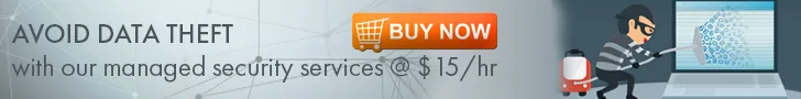 HEX64 managed security services promotional banner