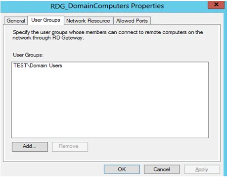 User group