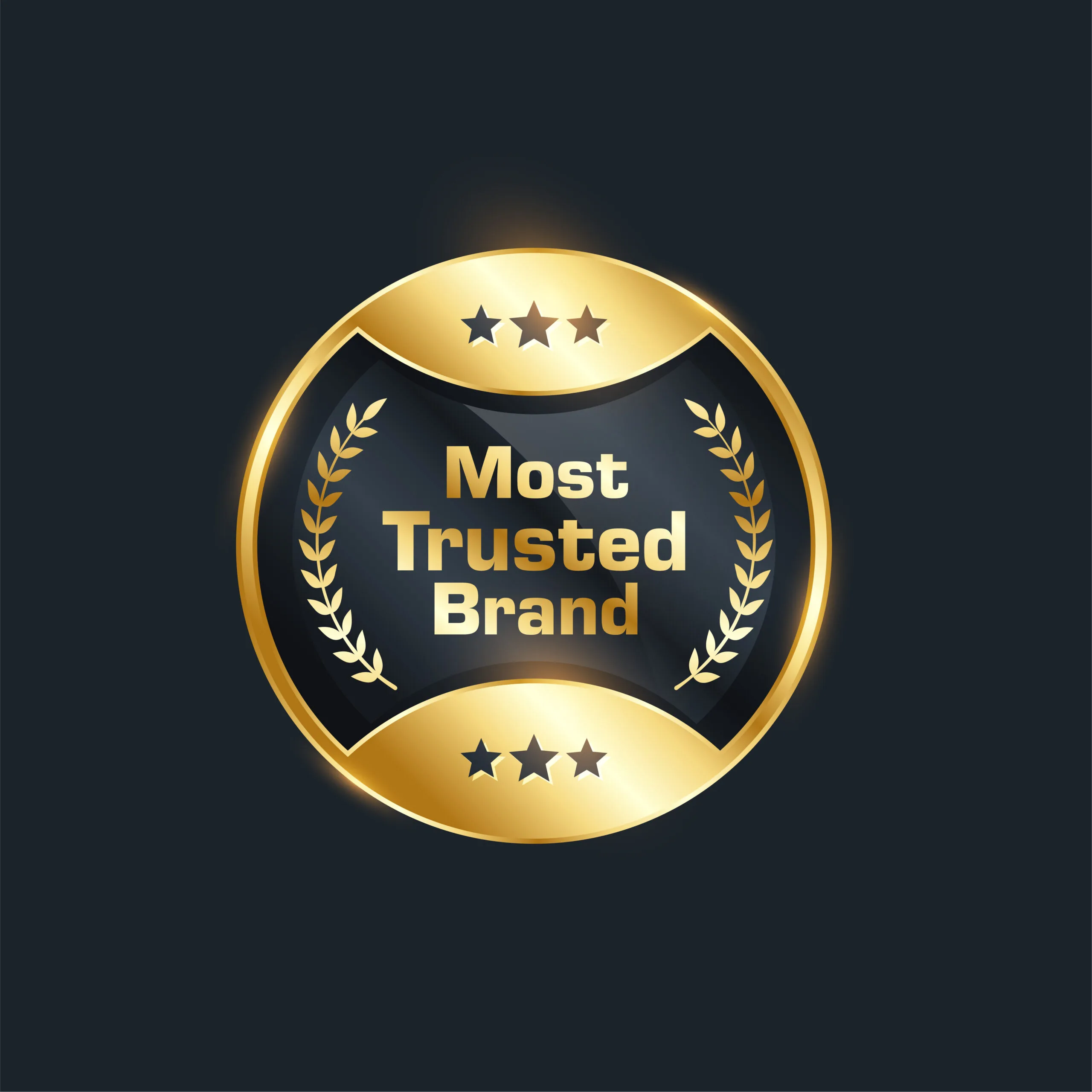 India's Most Trusted Brand 2025 badge